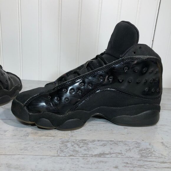 Nike AirJordan‎ Retro 13 Cap & Gown Black Sneakers - Picture 7 of 13